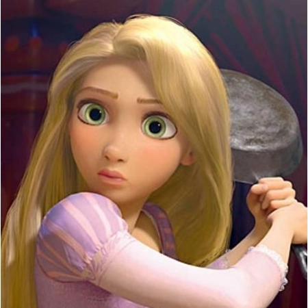 Disney Princess Wodny Balet Roszpunka Lalka E9878